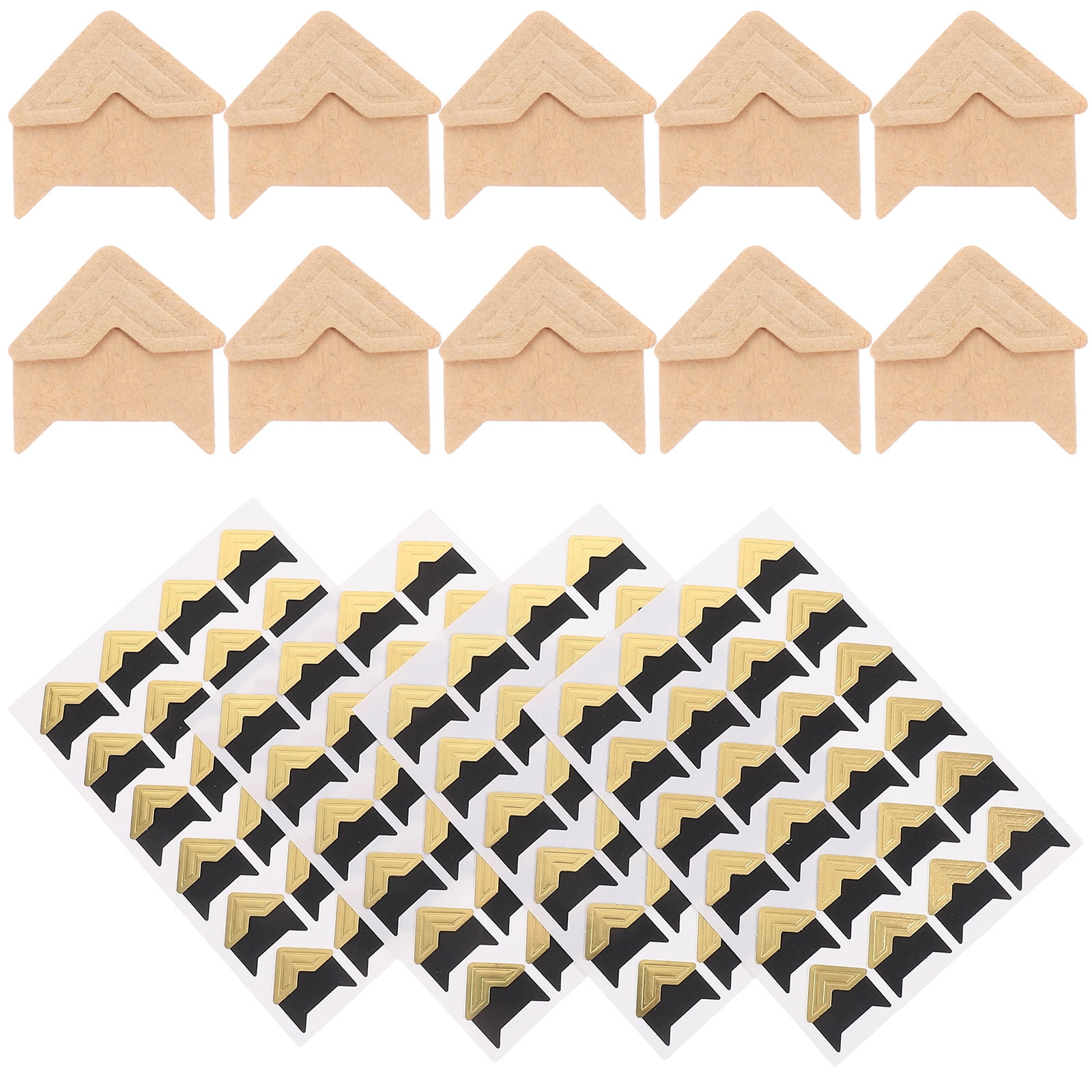 8 Sheets Paper Picture Album 16inch Burlap Photo Window Selfadhesive Film Studio DIY (gray