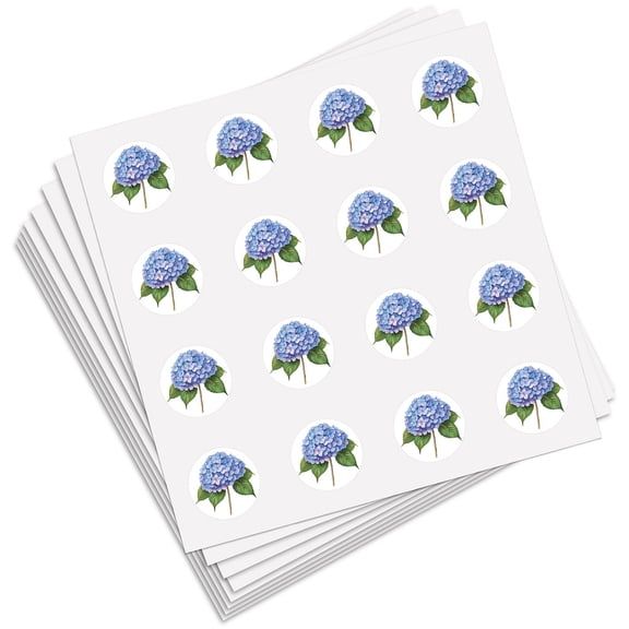 8 Sheets Plastic Waterproof Self-Adhesive Picture Stickers Cartoon Decals for s Art Craft Flower 150x150mm Sticker: 25mm for DIY