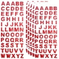 thumbnail image 1 of 8 Sheets Red Glitter Alphabet Stickers Sparkling Crystal Rhinestones Letter A to Z Self-Adhesive ABC Word Stickers for DIY Art Craft Scrapbooking Card Making Decoration, 1 of 9