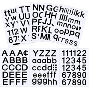 Peel And Stick Letters