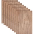 thumbnail image 1 of 8 Sheets Walnut Wood Sheet 11.8x8.3inch Rectangle Hardwood Veneer Boards for Wood Craft DIY Project 0.4mm Thick, 1 of 6