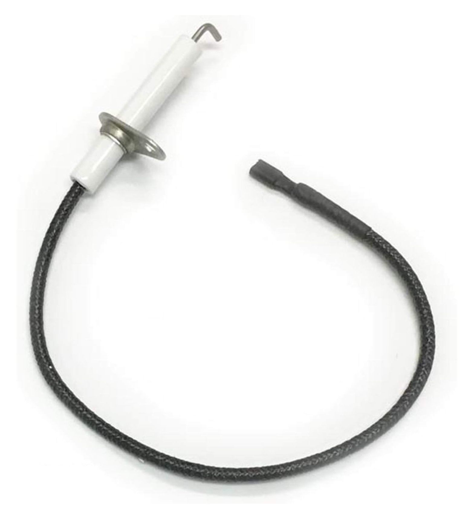 8" Short Ignitor Wire & Ceramic Electrode Assembly Replacement for