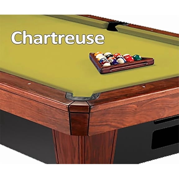 8' Simonis 860 Chartreuse Pool Table Cloth Felt