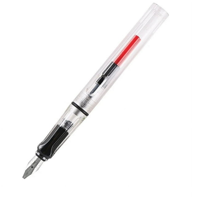 8 Size Calligraphy Parallel Pen Art Flat Tip Tibetan Arabic Fountain Pen Writing Pen for Gothic Letter Caligraphy Stationery transparent 1.9mm