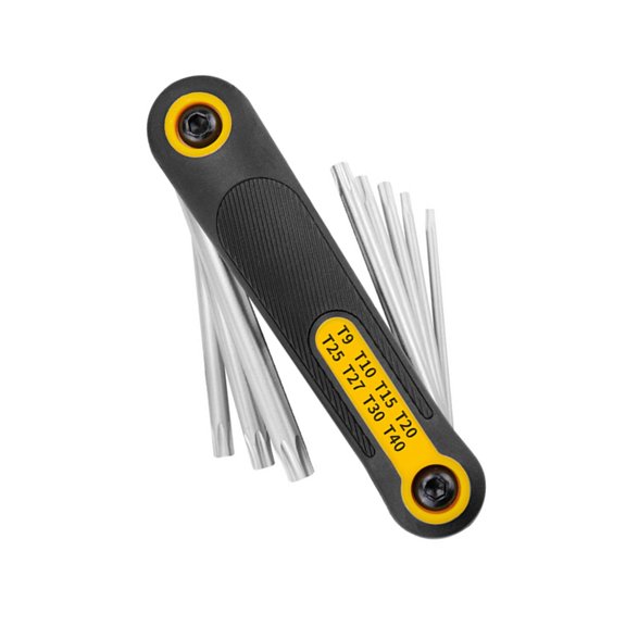 8 Size Folding Star Wrench Key Set Hexagon Wrench For Home And Workshops Use