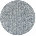 thumbnail image 1 of 8' Slate Grey Heather Round Indoor Shag Rug, 1 of 2