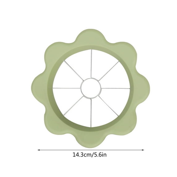 8-Slice Fruit Cutter, Multi-Purpose Stainless Steel Kitchen Gadget for Even Cutting