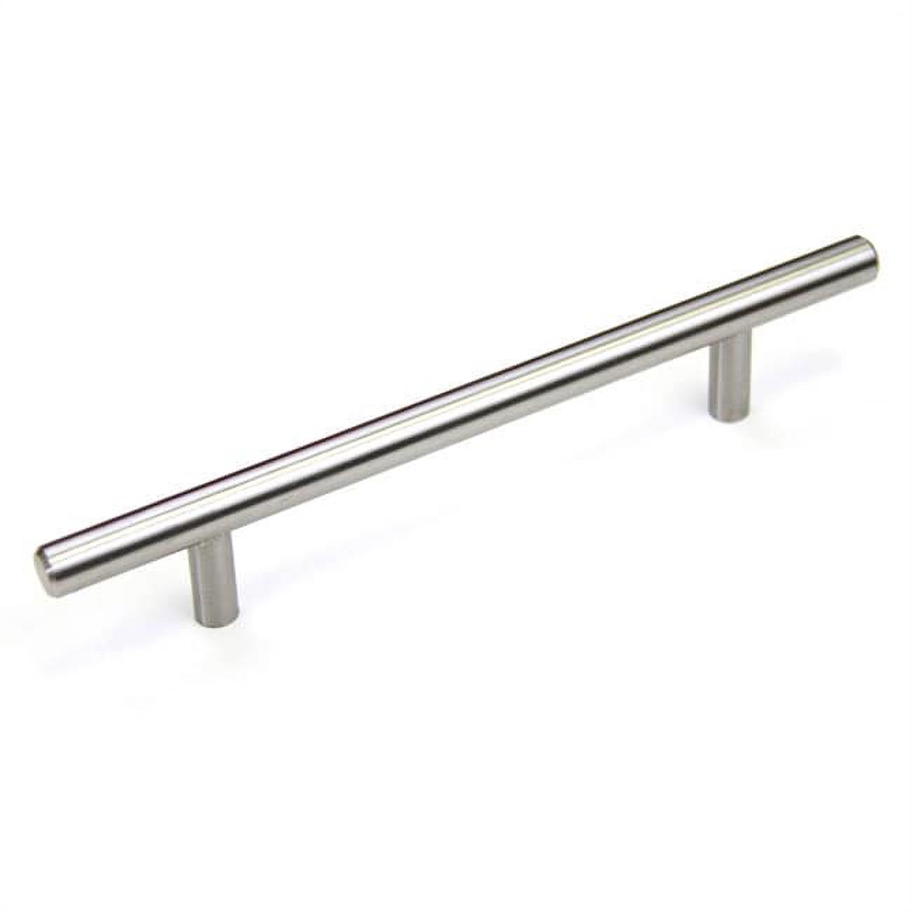 8" Solid Stainless Steel Cabinet Bar Pull Handles Stainless Steel 8-inch Cabinet Bar Pull Handles (Case of 15) - image 1 of 3