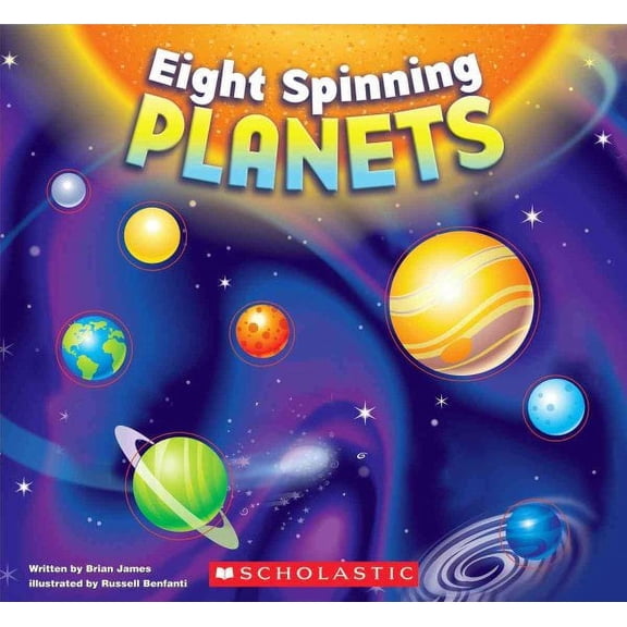 Pre-Owned 8 Spinning Planets