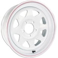 thumbnail image 1 of 8 Spoke Steel Trailer Wheel, 1 of 1