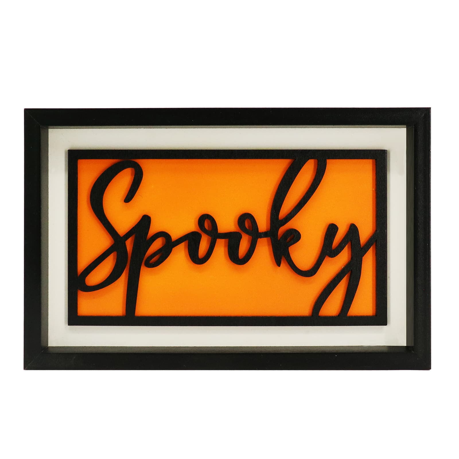 8”; Spooky Block Tabletop Décor by Ashland®, Halloween Decorations