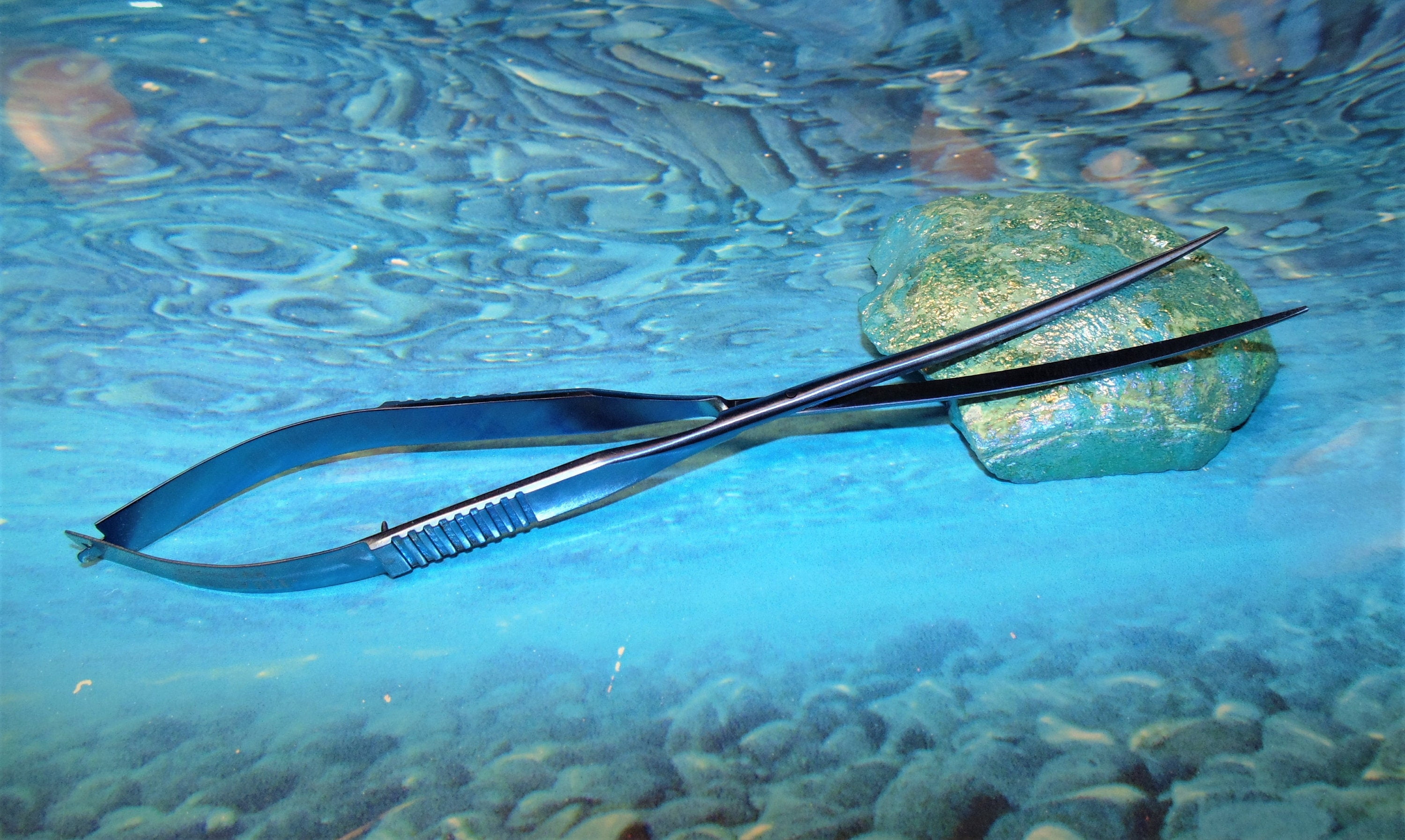 8" Spring Scissors (Titanium)