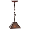 thumbnail image 1 of 8'Sq Simple Mission Pendant, Rust/Silver Mica - 144760, 1 of 7