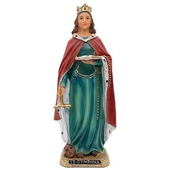 8" St. Dymphna Statue