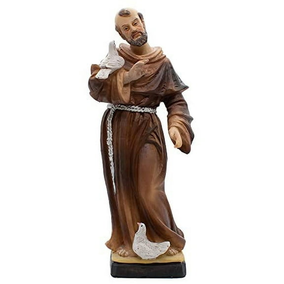 8" St. Francis of Assisi Statue