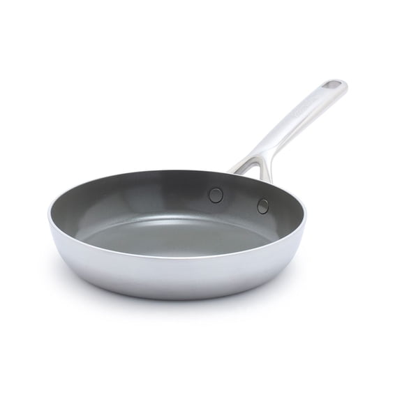 8" Stainless Steel Ceramic Nonstick Fry Pan