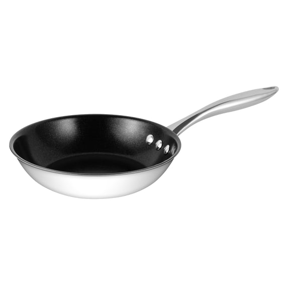 8" Stainless Steel Pan by Ozeri with ETERNA, a 100% and APEO-Free Non-Stick Coating