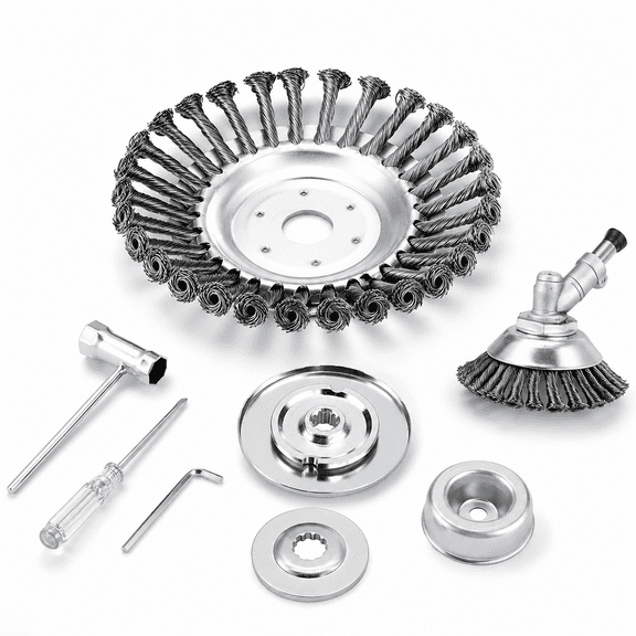 8" Steel Wire Trimmer Head For Weed Eater