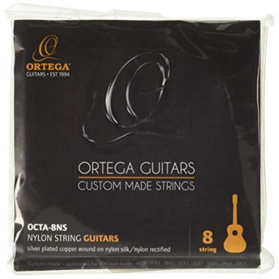 8-Sting Nylon Guitar Strings - Baritone - Made in Germany
