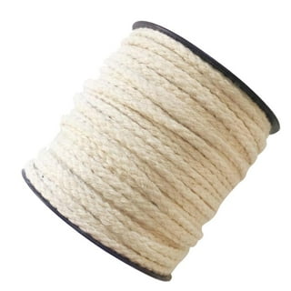 Macrame Cord 6mm Natural Macrame Cotton Rope Soft Cotton Cord Craft  Knitting Braiding Thread