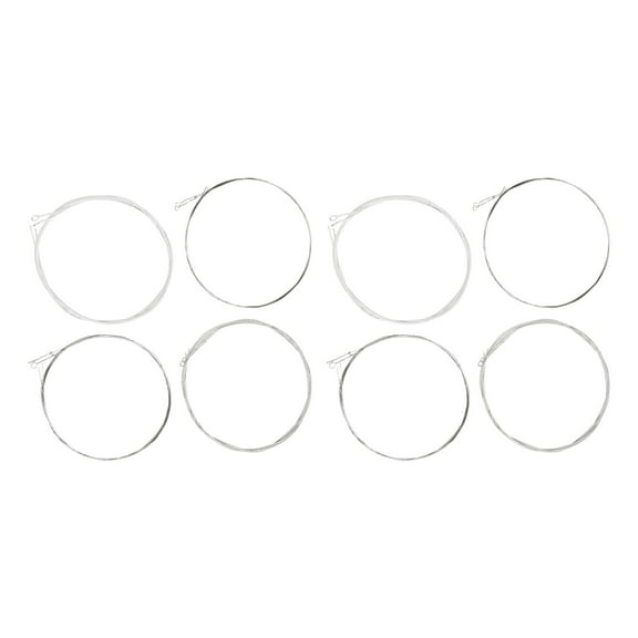8-String Mandolin String Pack Metal Texture Mandolin Strings Set Strong Voice Mandolin Strings Set Mandolin Accessories