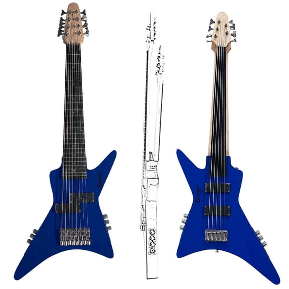 8 String bass/ 5 string Fretless Bass Busuyi Guitar