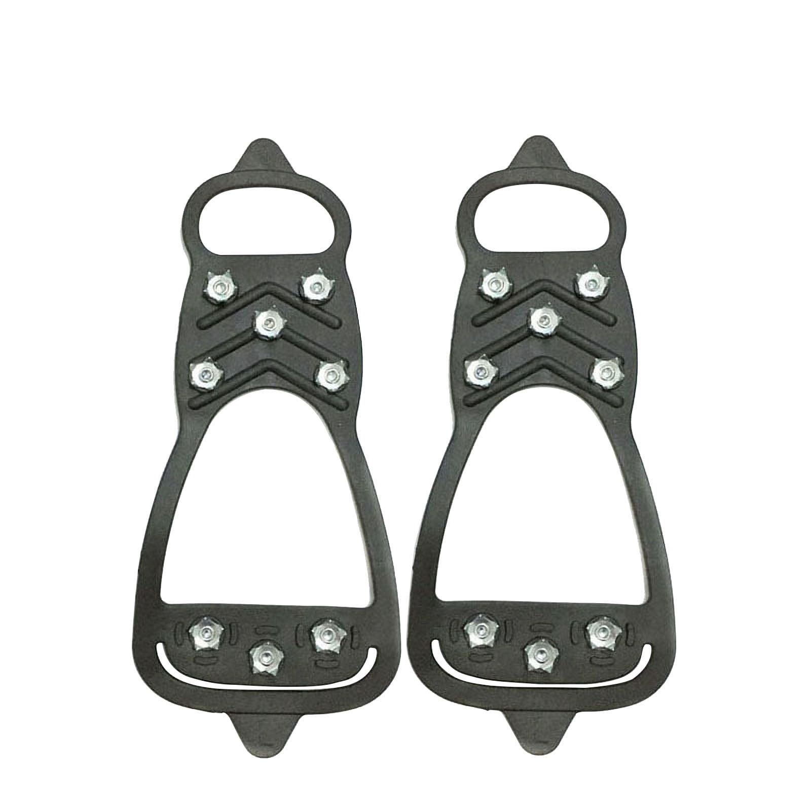 8 Studs AntiSkid Shoe Spikes Crampon AntiIce On Shoes Slip