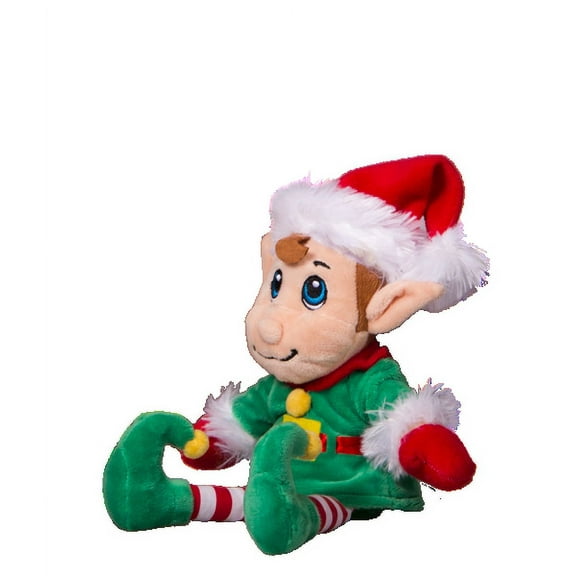 8" Stuffed Animal Elf "Jingle" Hand Stuffed
