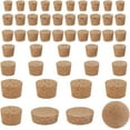 thumbnail image 1 of 8 Styles Cork Bottle Stoppers Wine Accessories BurlyWood 15~61x10~30mm, 1 of 6