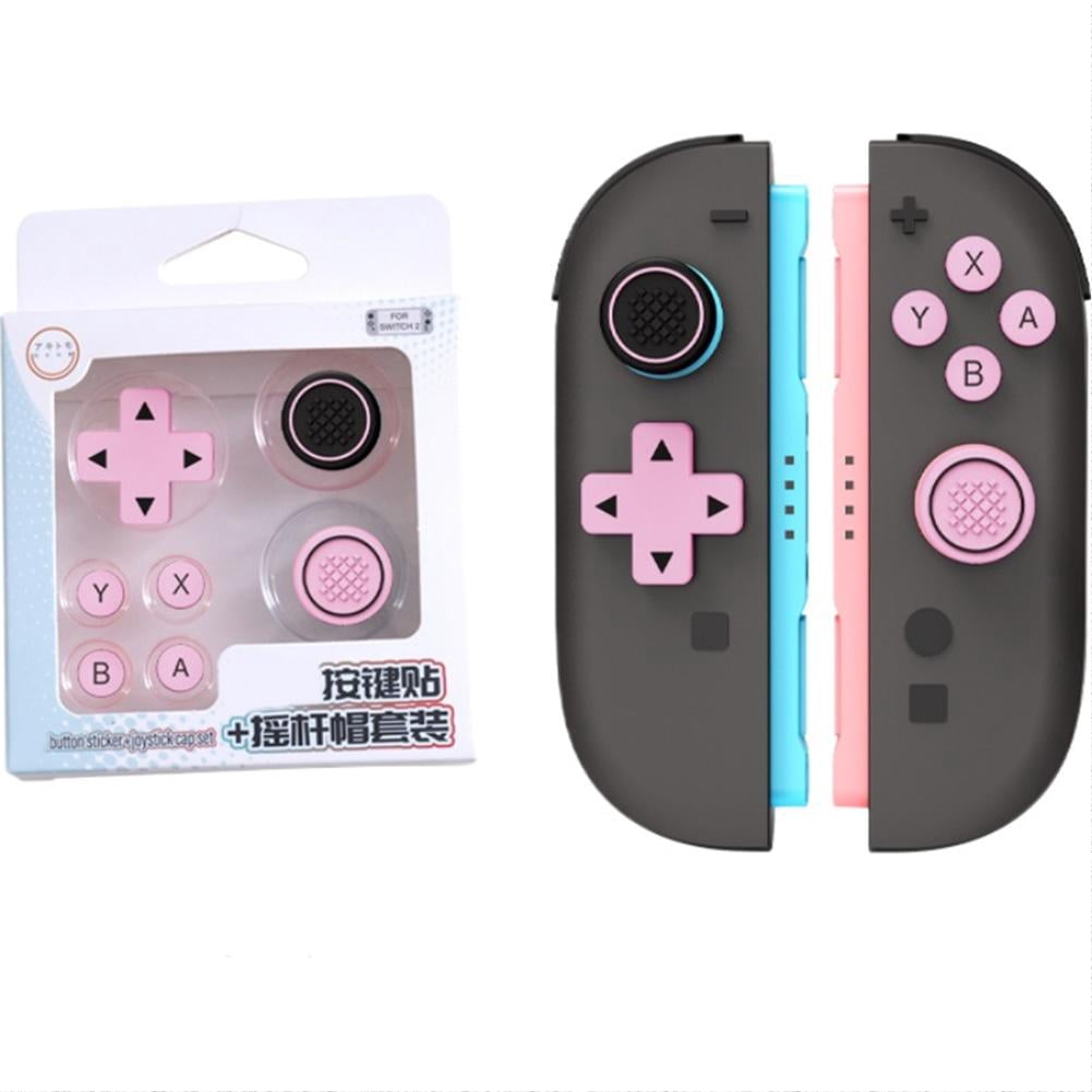 8 Styles For Switch2 Silicone Button Stickers For NS2 Controller Cross ...
