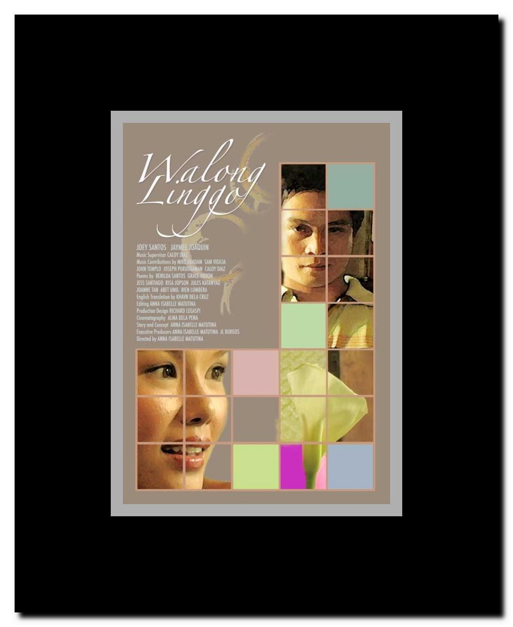 8 Sundays Framed Movie Poster