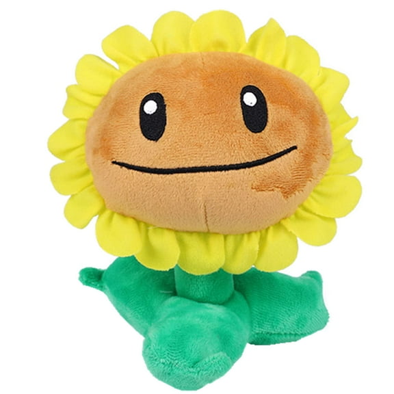 8" Sunflower Plants and Zombies Plush Zombies Toys PVZ Plushies 1 2 Stuffed Soft Doll Sunflower Plush New