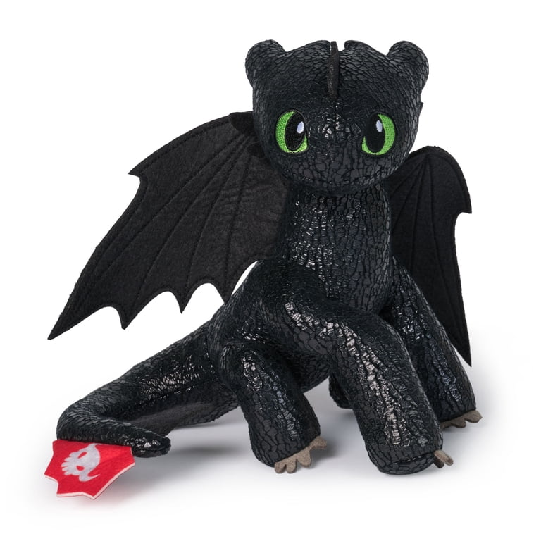 Dreamworks Dragons How to Train Your Dragon Toothless Plush Toy, 8
