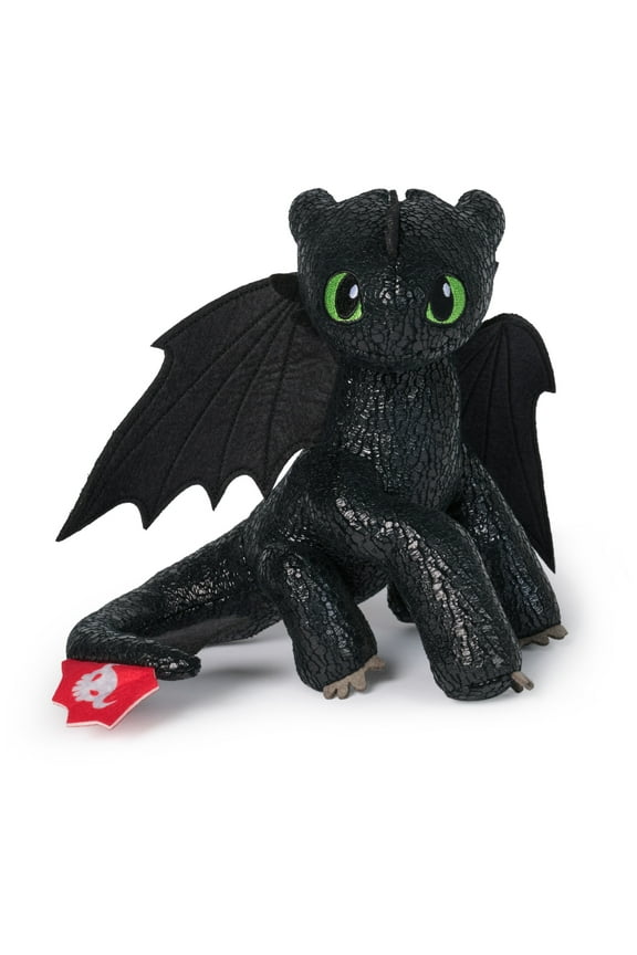 How to Train Your Dragon Toothless Plush Toy, 8"