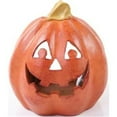 thumbnail image 1 of 8" Tall Halloween Luminary Jack O' Lantern, 1 of 1