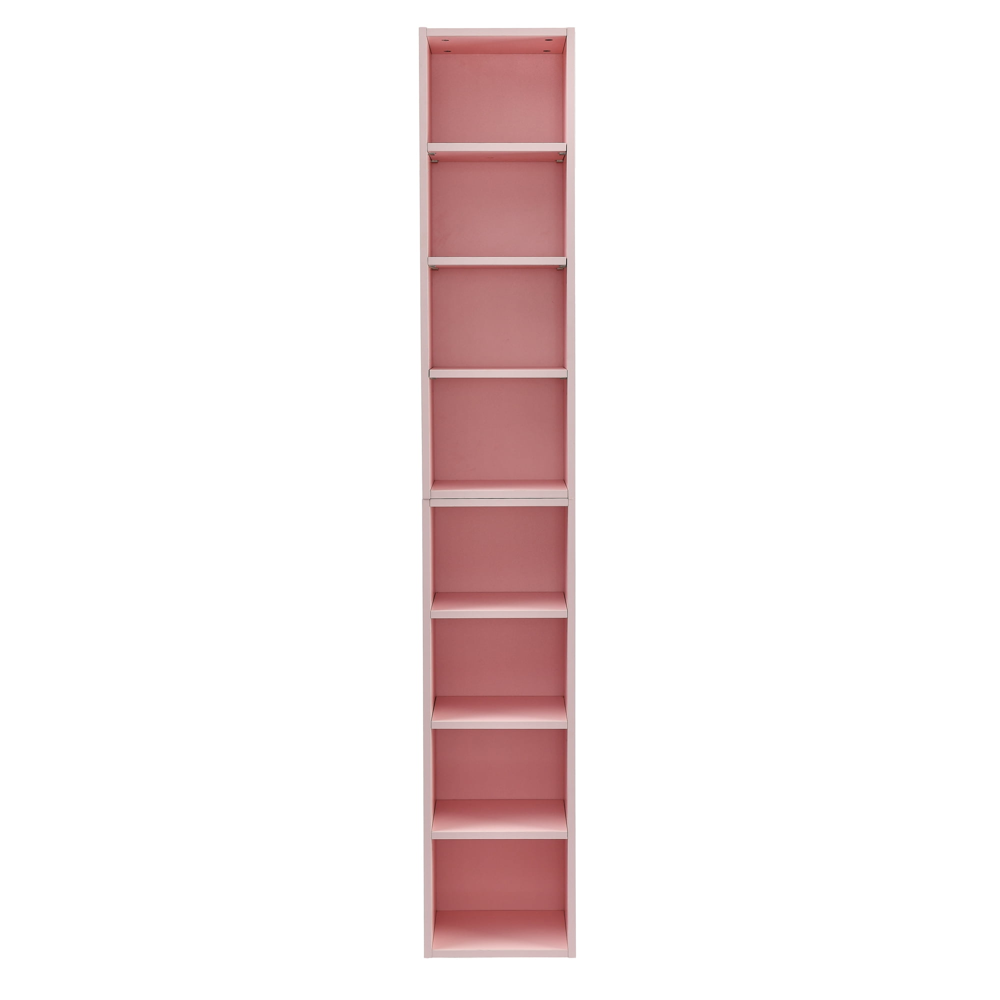 8-Tier CD DVD Storage Cabinet and Bookcase - Multi-Functional 2-in-1 Disassemblable Media Tower main image 0