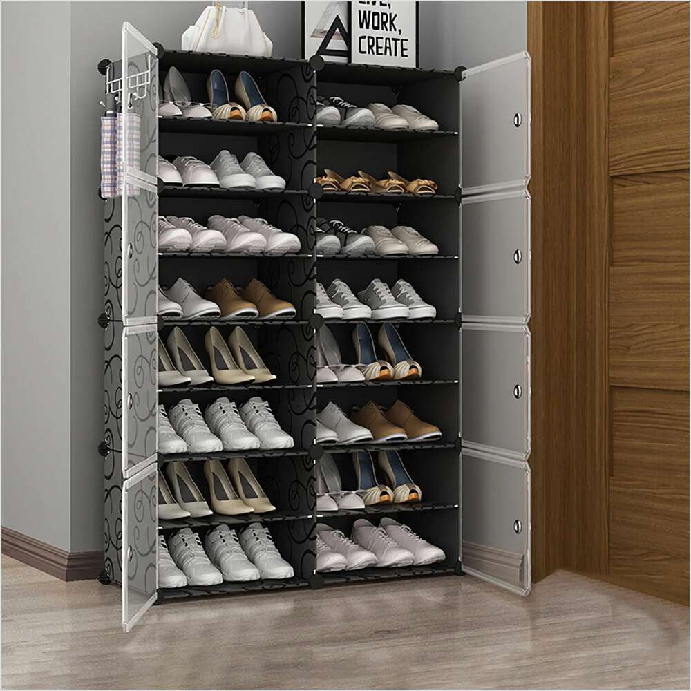 8 Tier Shoe Storage Shoe Shelves Organizer for Closet Hallway