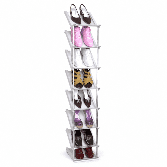 8 Tier Vertical Shoe Rack