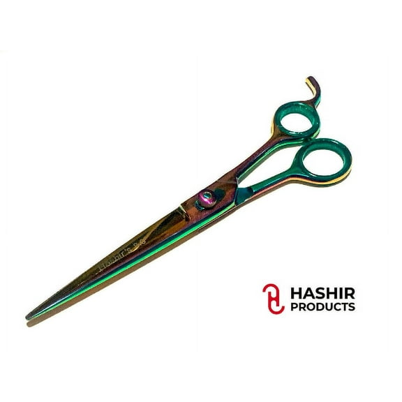 8 Titanium Multi Color Barber Groomer Haircutting Trimming Shears Scissors