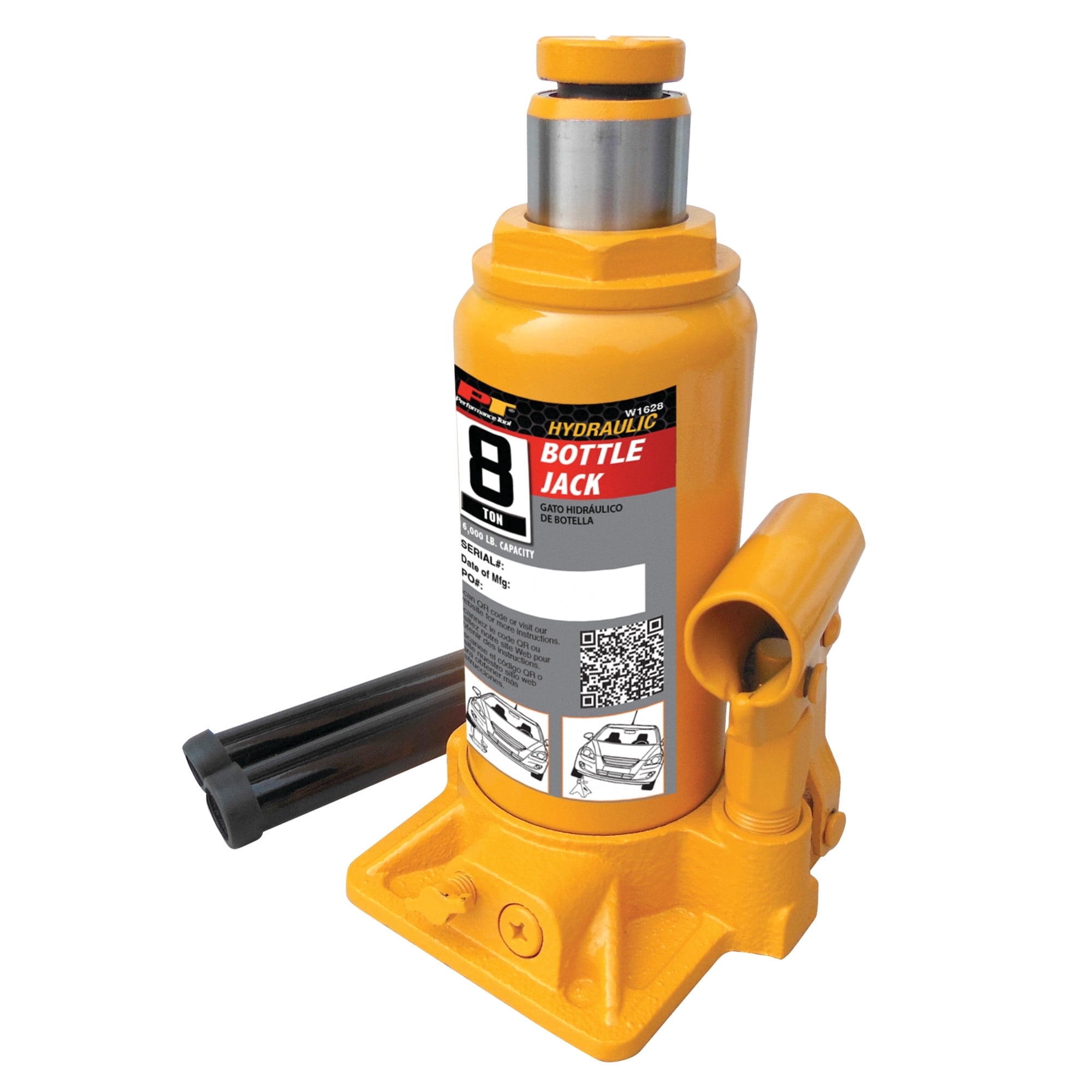 Performance Tool W1628 8-Ton (16,000 lbs.) Heavy Duty Hydraulic