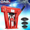 thumbnail image 2 of 12 Ton Manual Hydraulic Pipe Bender – 6 Dies Included, 180° Bending, Red 2 of 4