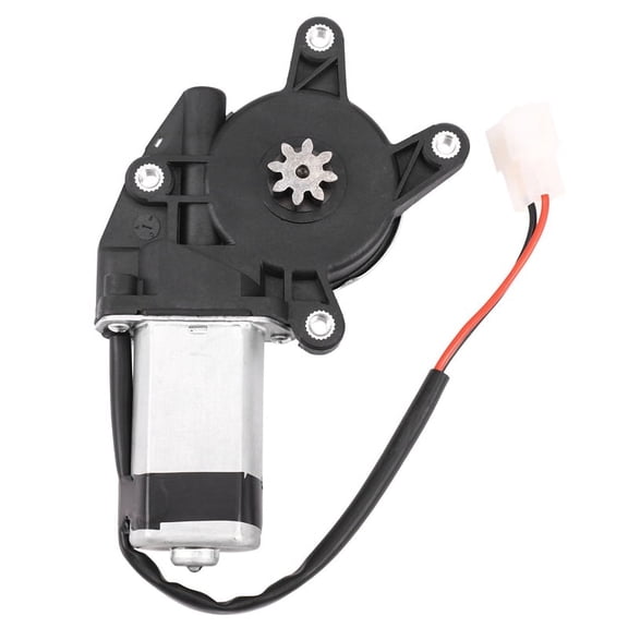 8-Tooth Right Side Electric Car Window Regulator Glass Lift Motor for Electric Car,1 x Window lift motor,black