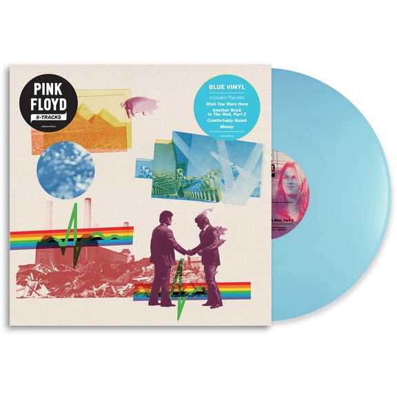 Pink Floyd - 8-Tracks - Blue Colored Vinyl - Music & Performance