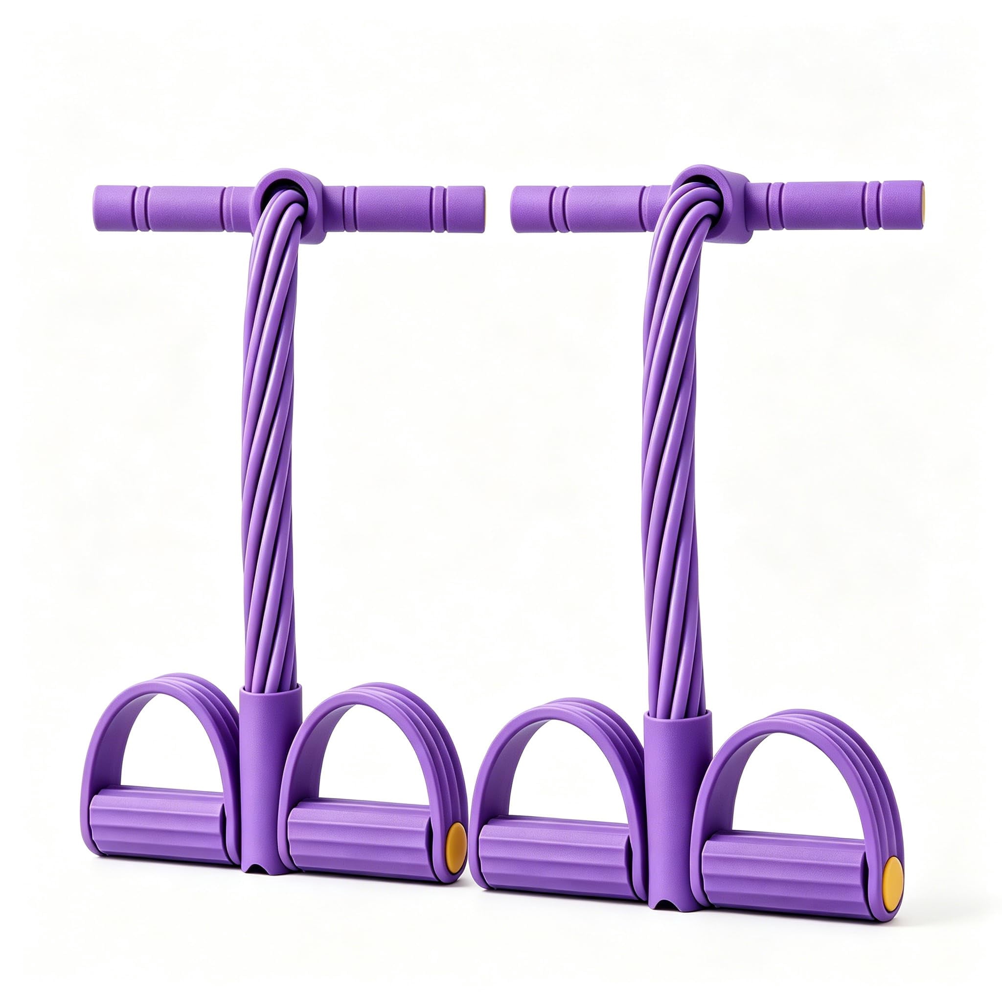 8-Tube Pedal Resistance Band - Upgraded Sit-up Body Trimmer for Home ...