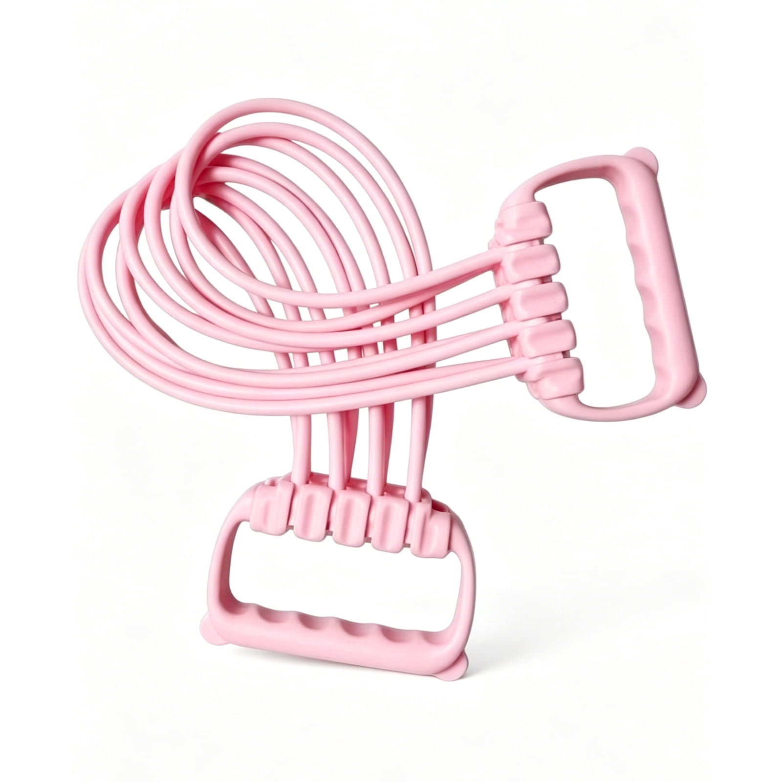 8-Tube Resistance Bands with Handles & Foot Pedals, Adjustable Tension Fitness Equipment for Full-Body Workout, Legs Arms Abs Training