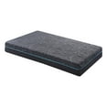 thumbnail image 1 of 8" Twin Mattress, Gel- Foam & Spring , Firm Sleeping Experience, Dark Gray Texture, Pocketed Coils, , Easy Unbox And Expand Size Gel For Support, Design, Individual Pocket Quick Convenient Unboxing, 1 of 6