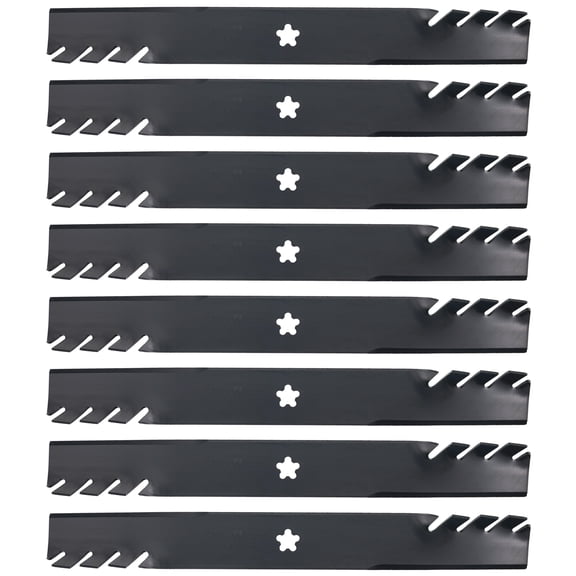 USA Mower Blades 8 Mulching Blades AYP 127843 134149 138498 138971 42" Deck