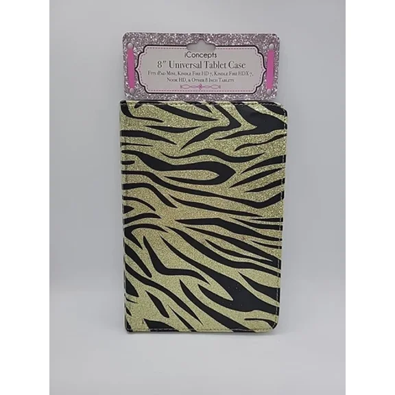 8" Universal Tablet Case Kindle Nook Colorful Sparkle