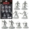 thumbnail image 1 of 8 Unpainted Fantasy Kobold Mini Figures- All Unique Designs- 1" Hex-Sized Compatible with DND Dungeons and Dragons & Pathfinder and All RPG Tabletop Games, 1 of 5