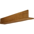 thumbnail image 1 of 8"W x 10"H x 24'L 2-Sided (L-beam) Riverwood Endurathane Faux Wood Ceiling Beam, Puritan Pine, 1 of 17